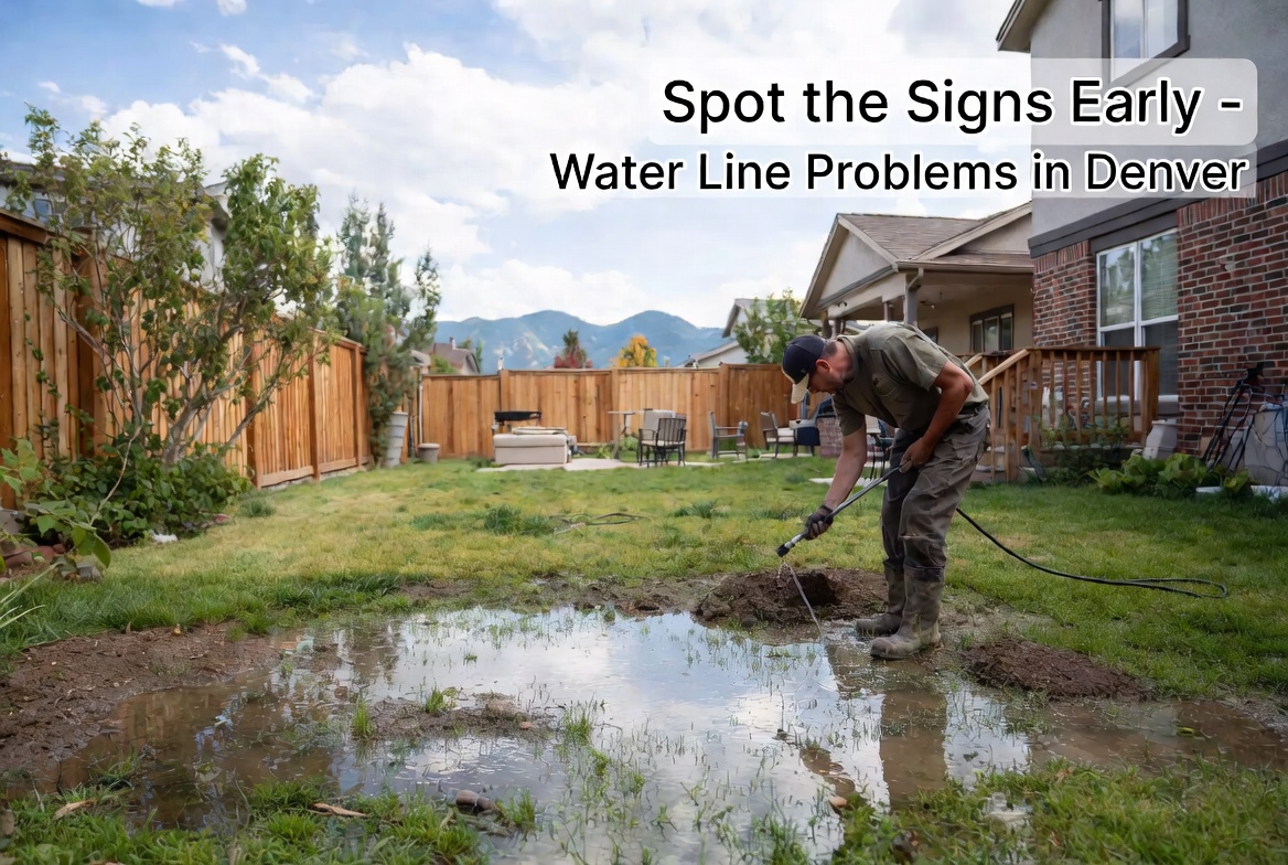 Water Line Repair & Replacement in Denver